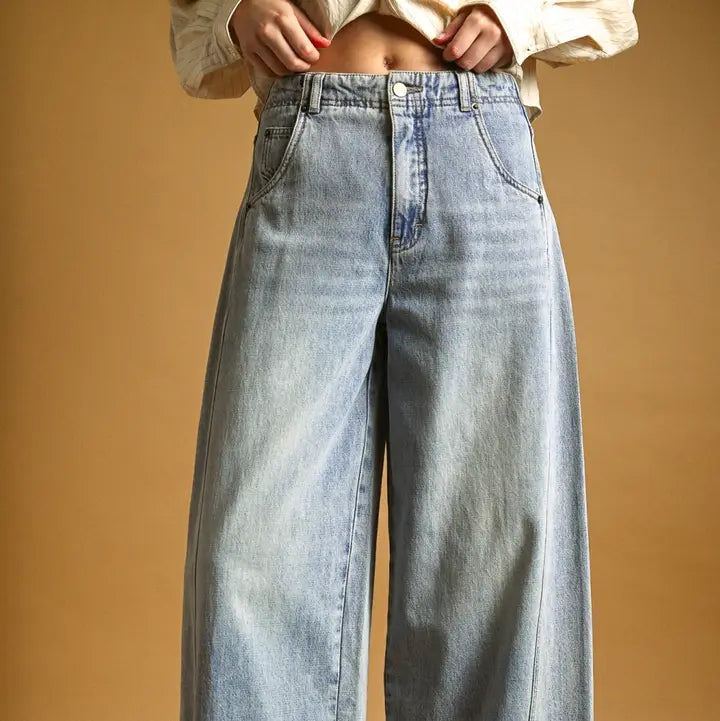 WIDE LEG DENIM