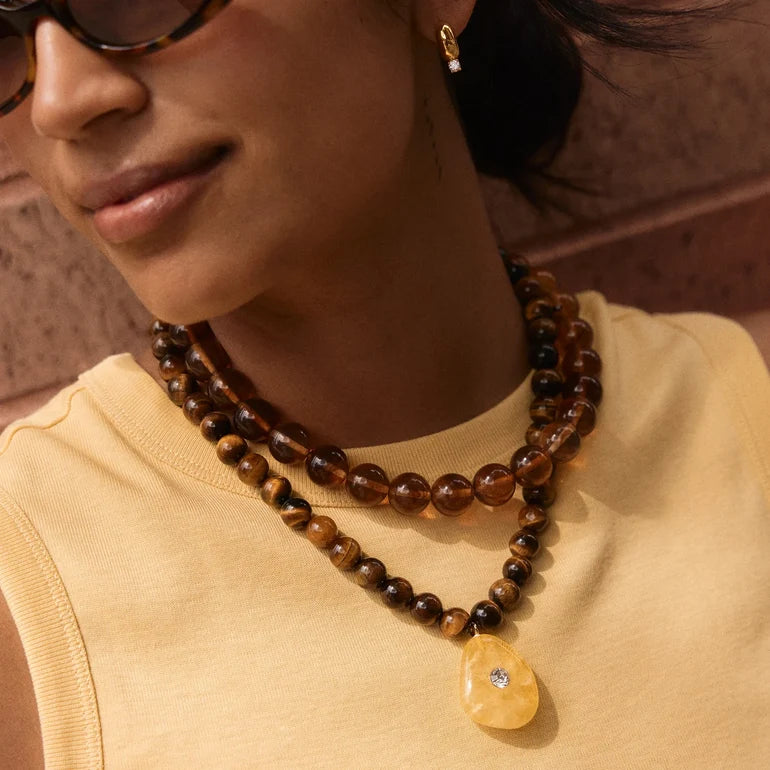 JAMIE SEMI PRECIOUS NECKLACE