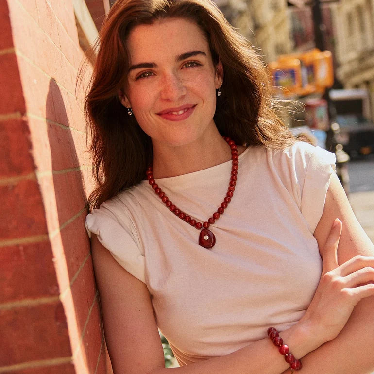JAMIE SEMI PRECIOUS NECKLACE