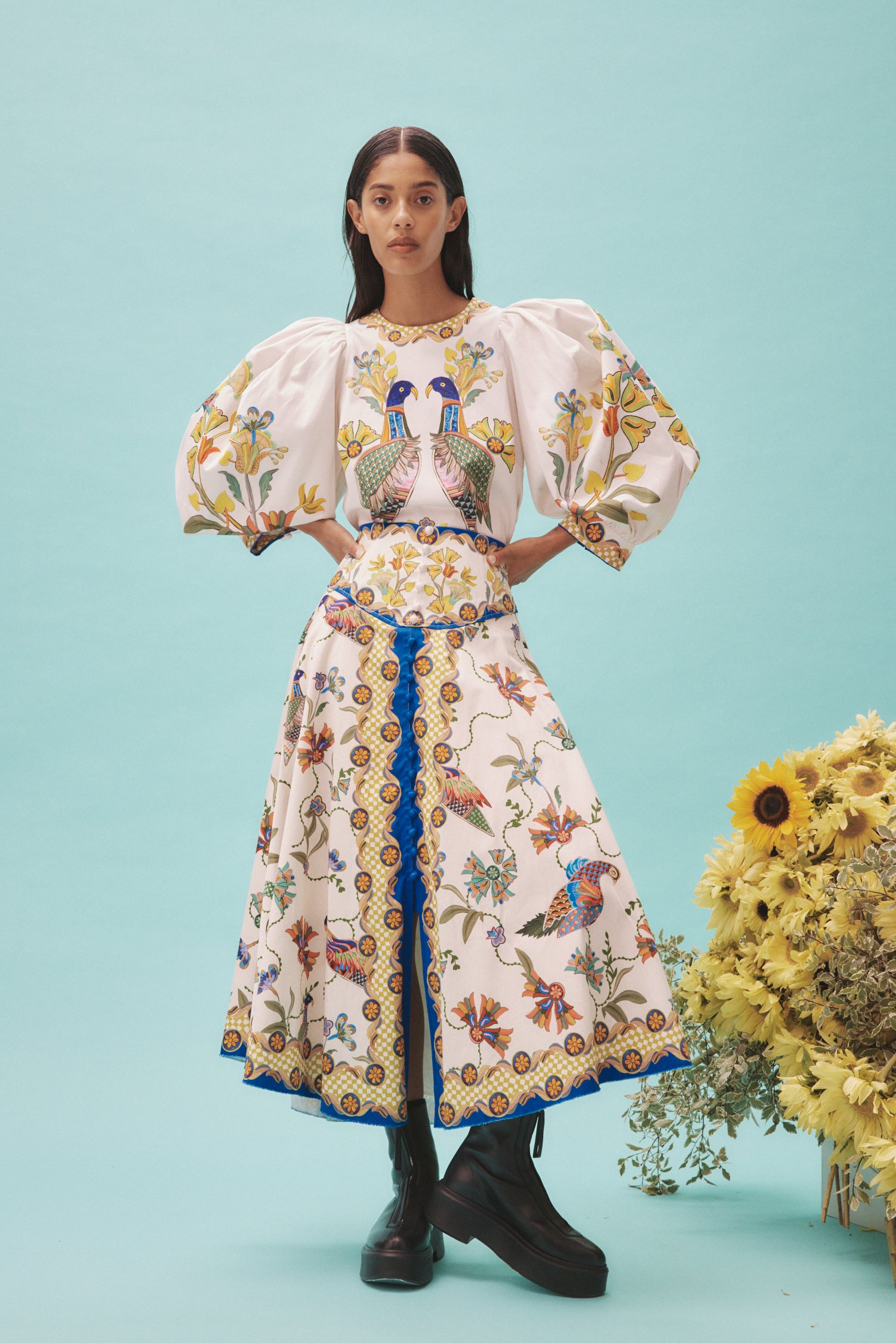 EFFIE PUFF SLEEVE TOP