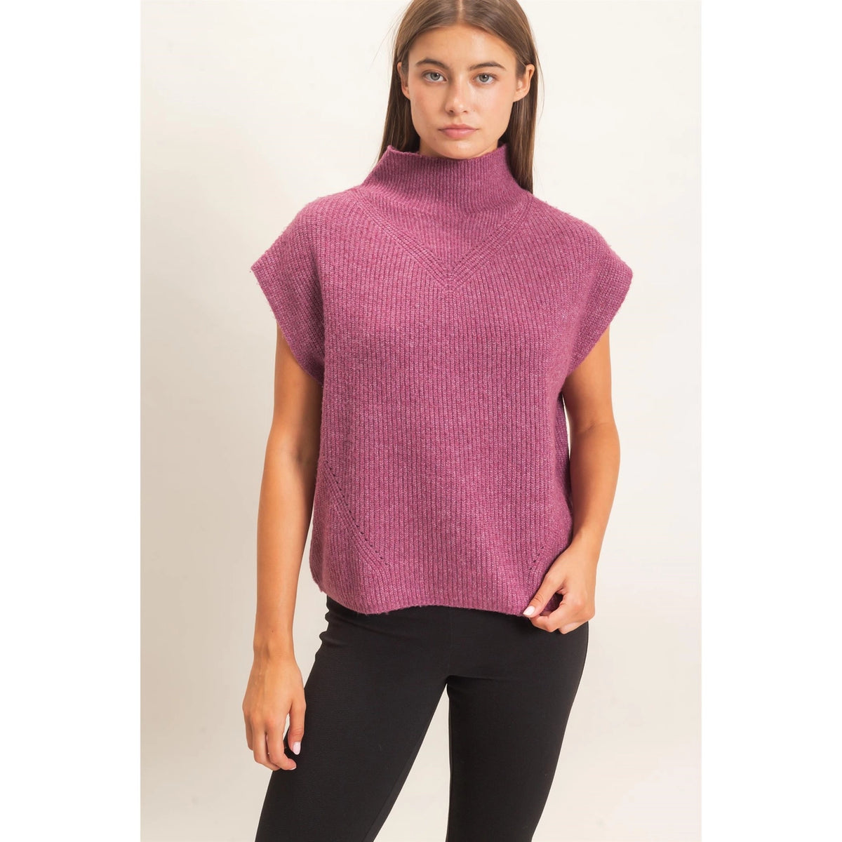 HIGH NECK SWEATER