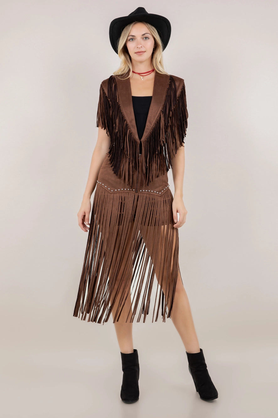FRINGE COLLAR