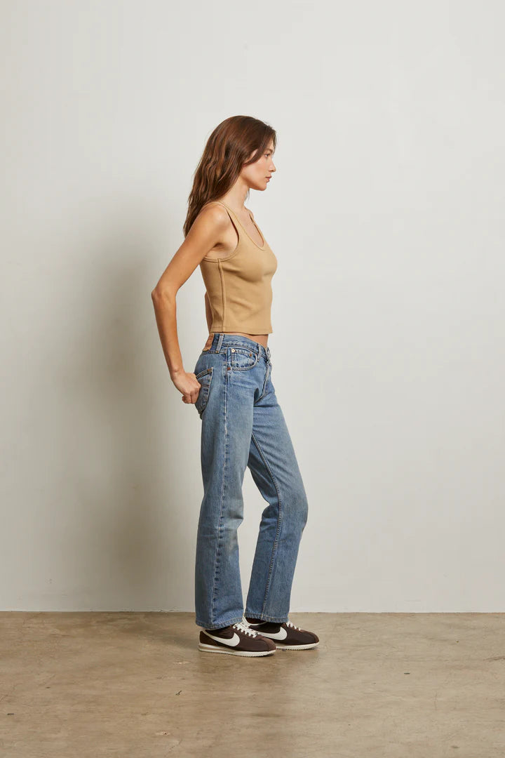 BLONDIE STRUCTURED RIB TANK