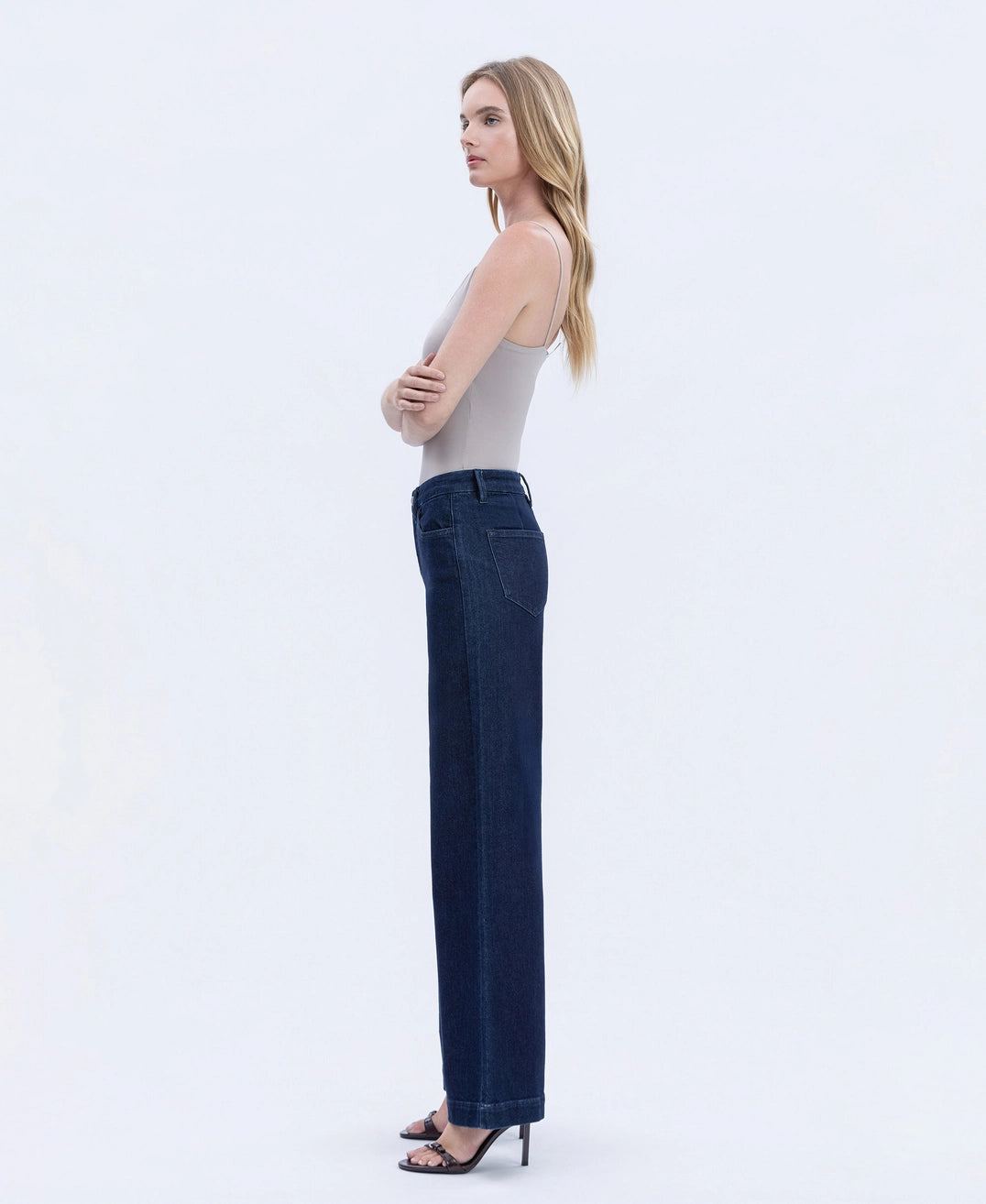 HIGH RISE TROUSER HEM