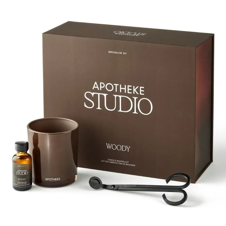 APOTHEKE WOODY CANDLE MAKING KIT