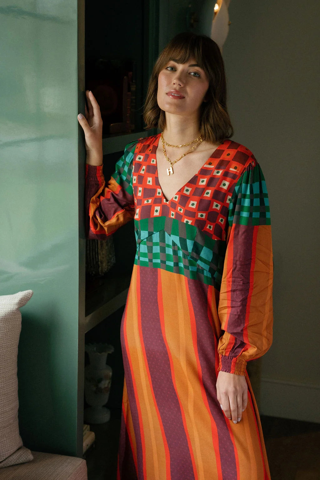BRITON COURT LAYLA MAXI DRESS