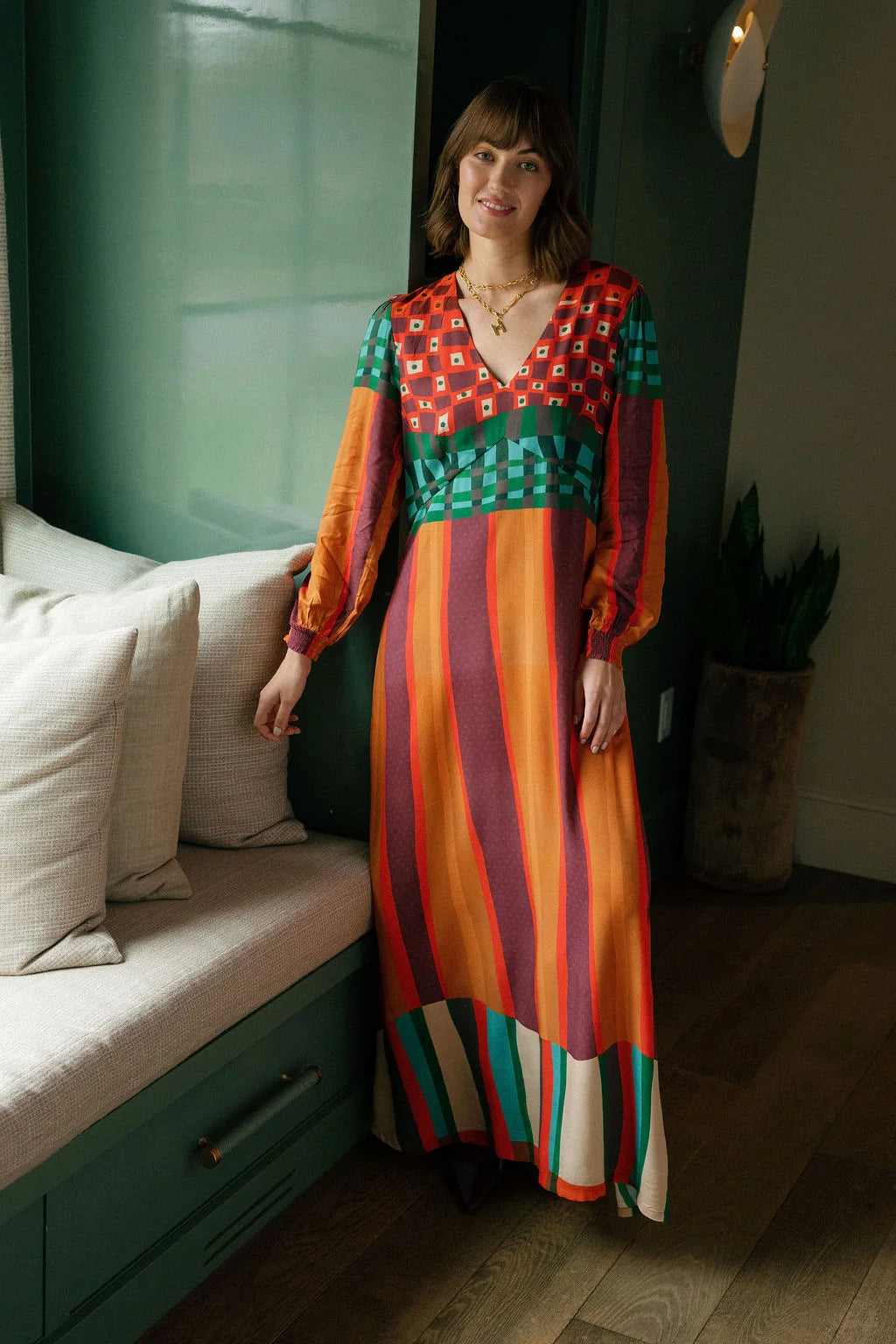 BRITON COURT LAYLA MAXI DRESS