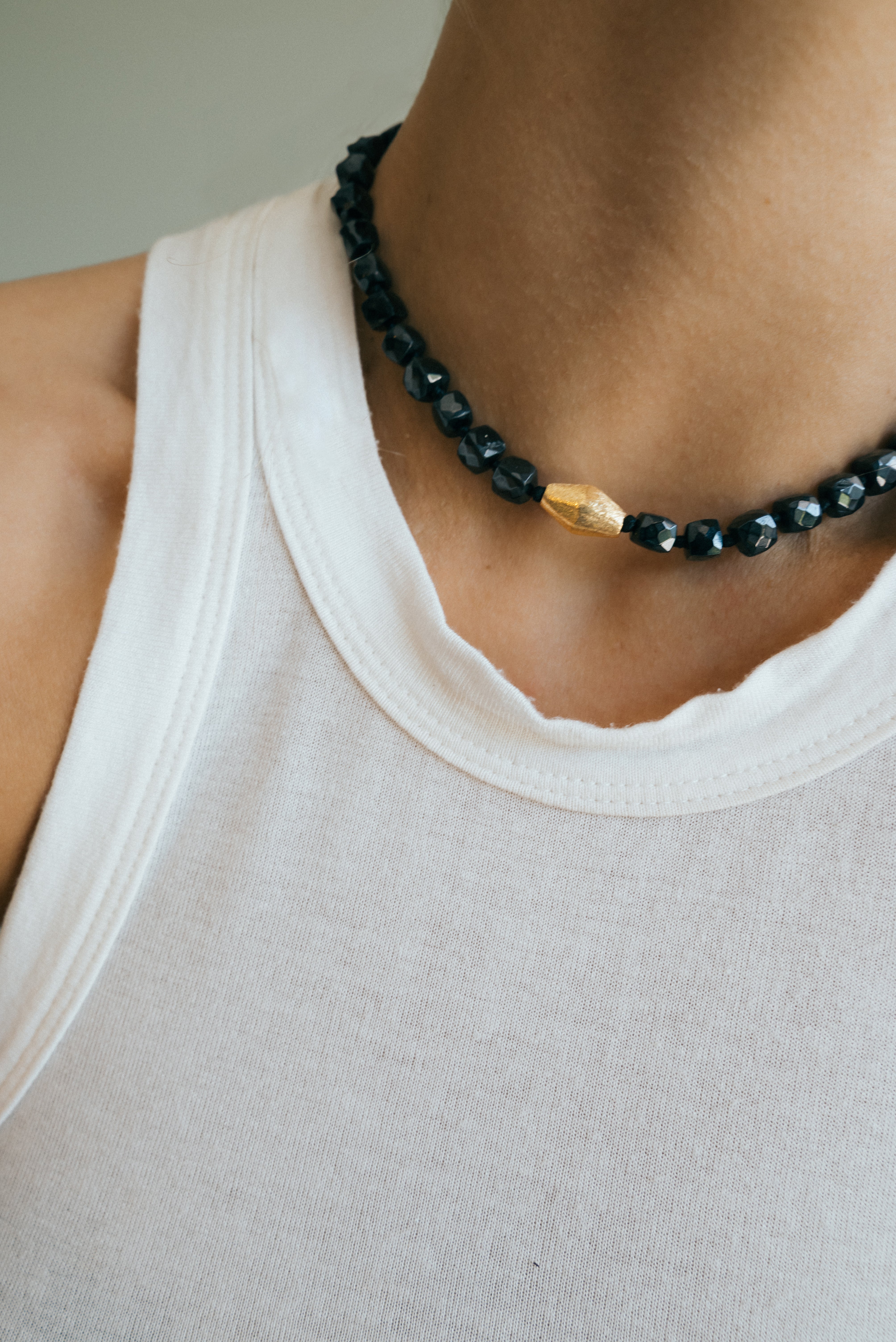 DURGA BLACK NECKLACE