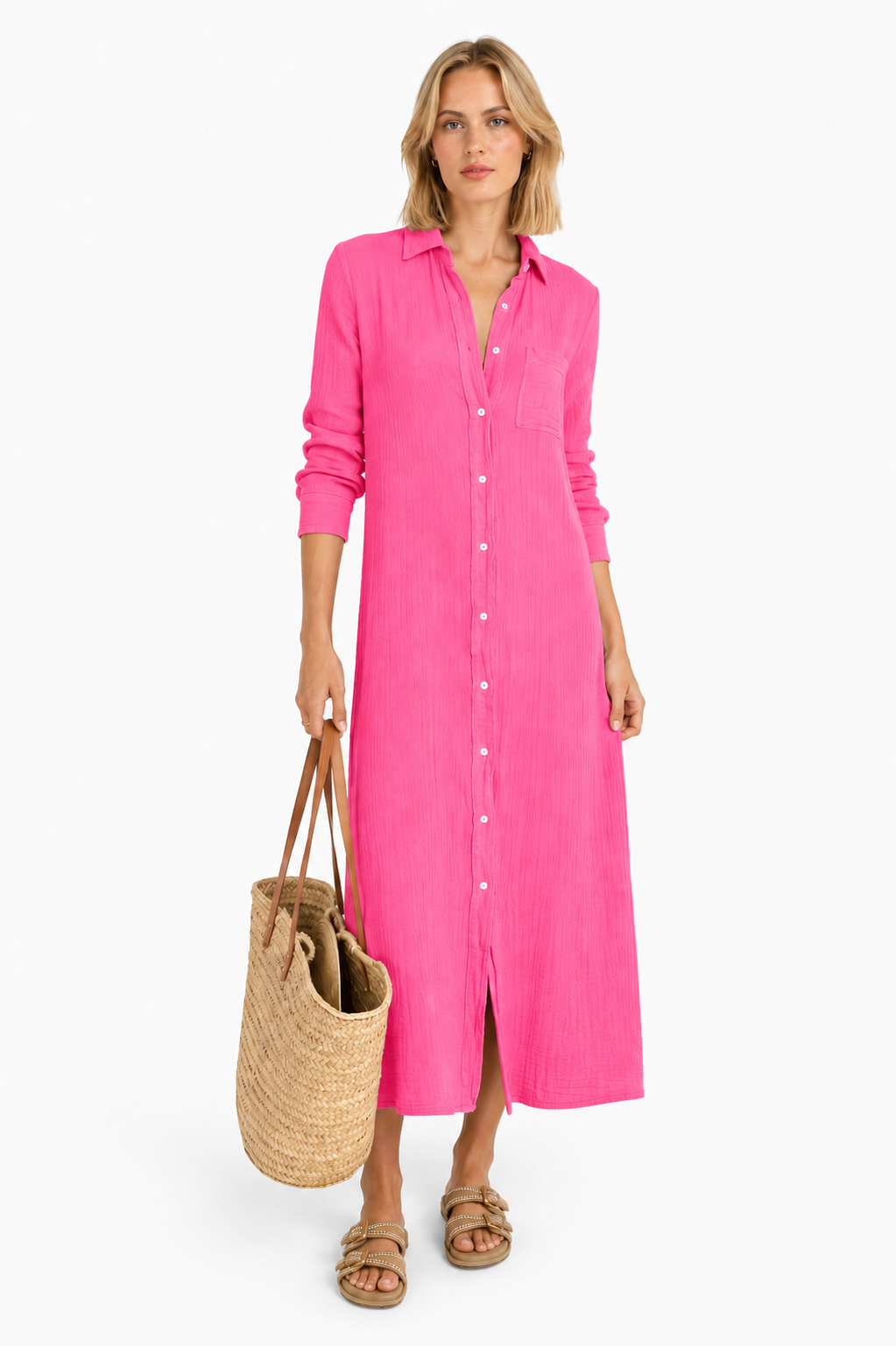 BOYFRIEND MAXI DRESS
