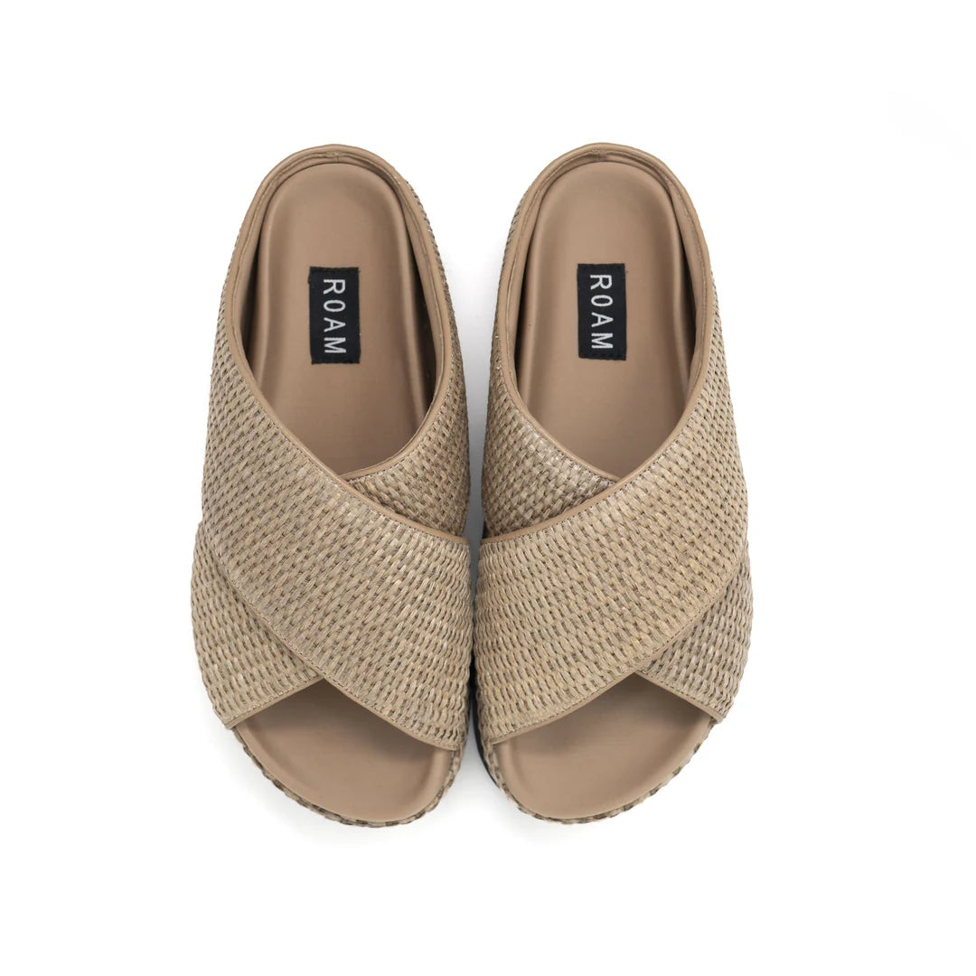CROSS STACK RAFFIA