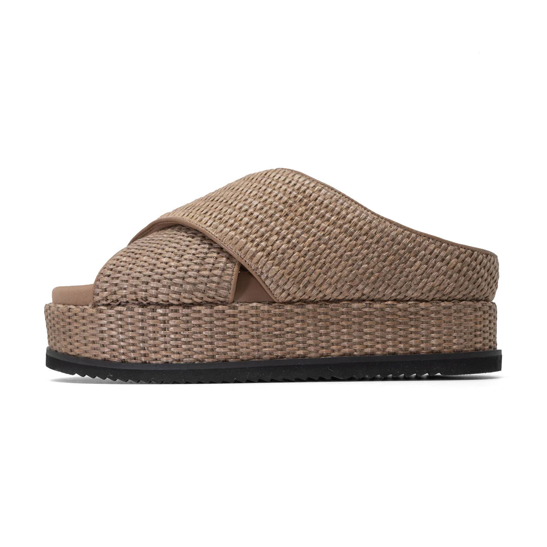 CROSS STACK RAFFIA