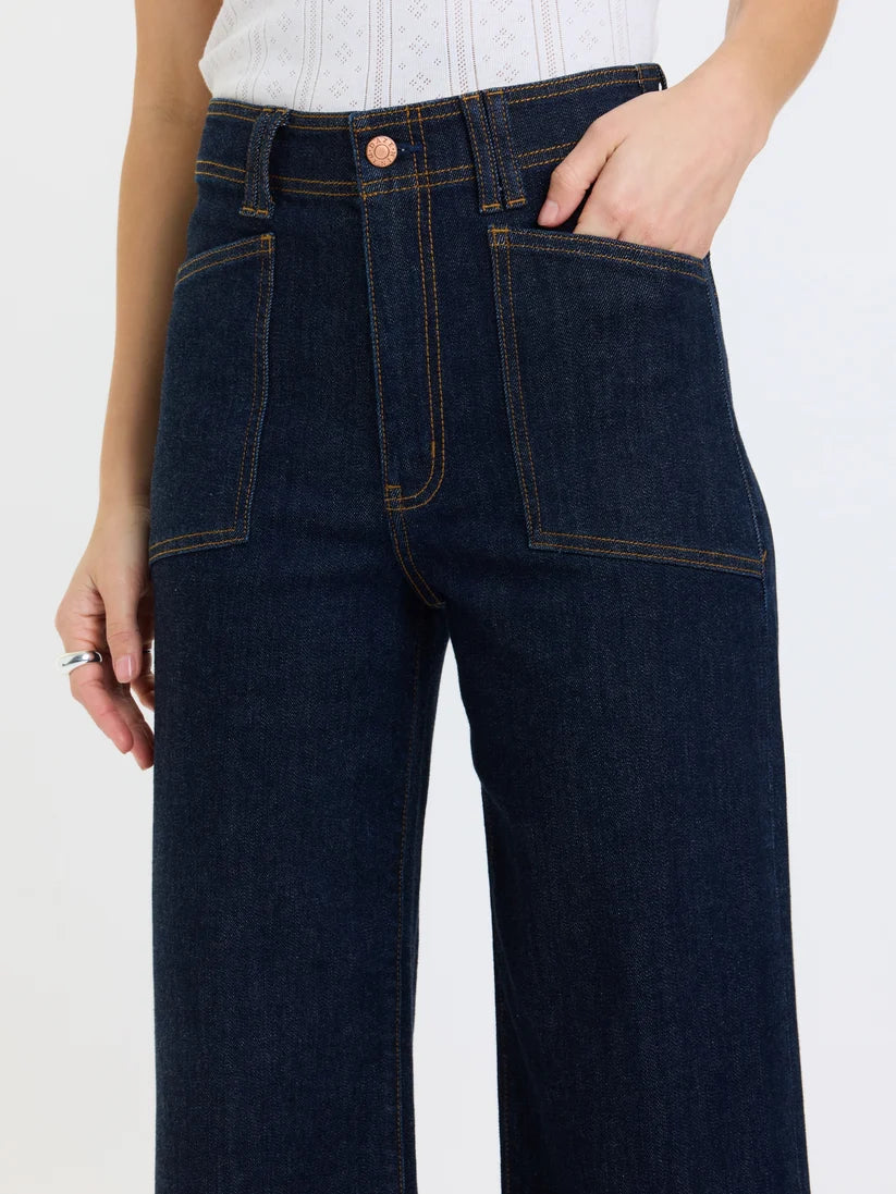 DAZE VALLEY GIRL PATCH POCKET JEANS
