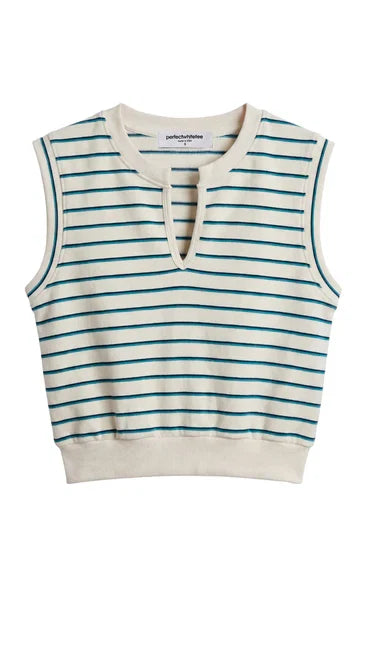 TERRY SPLIT TOP