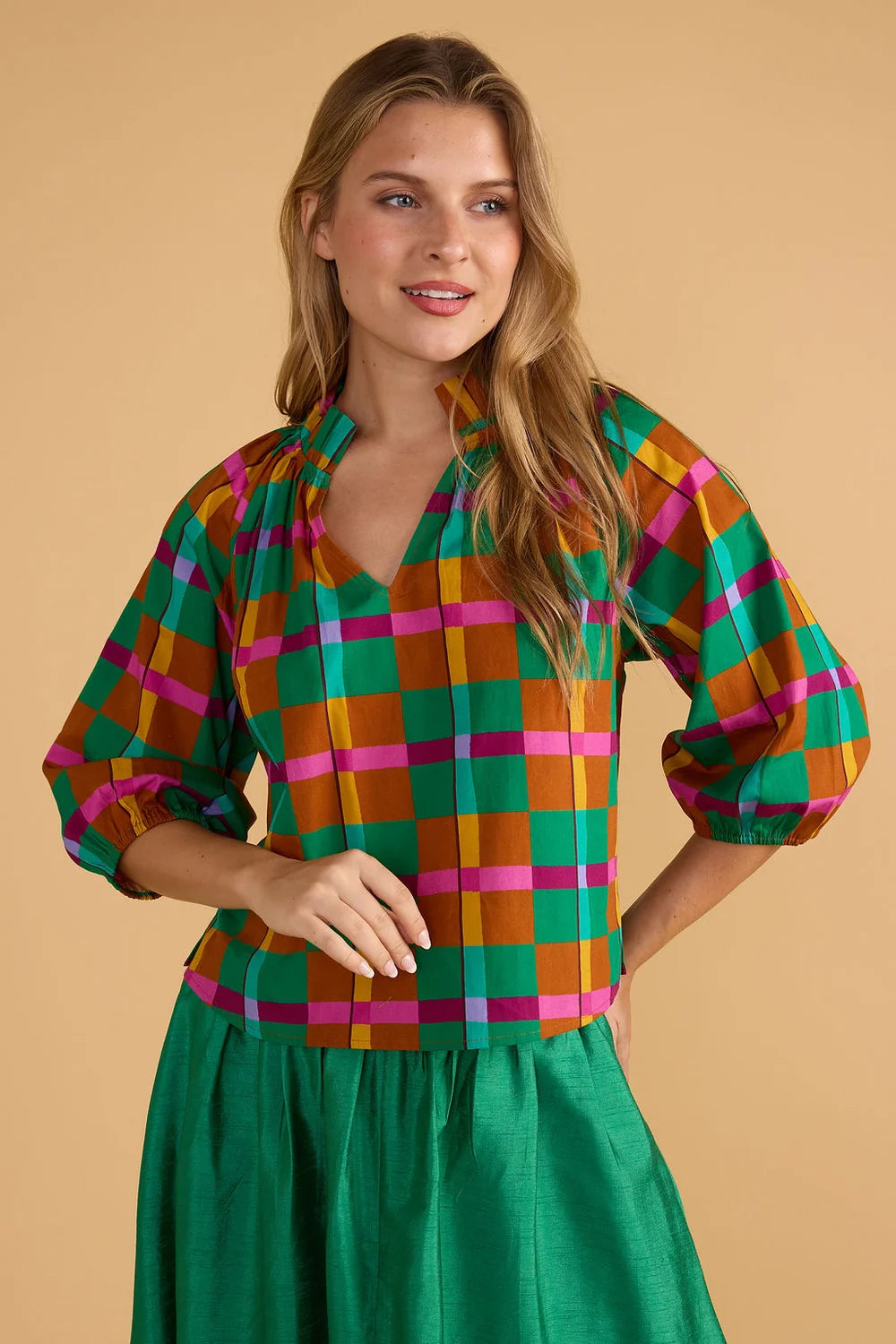 DOUBLE A COSETTE TOP