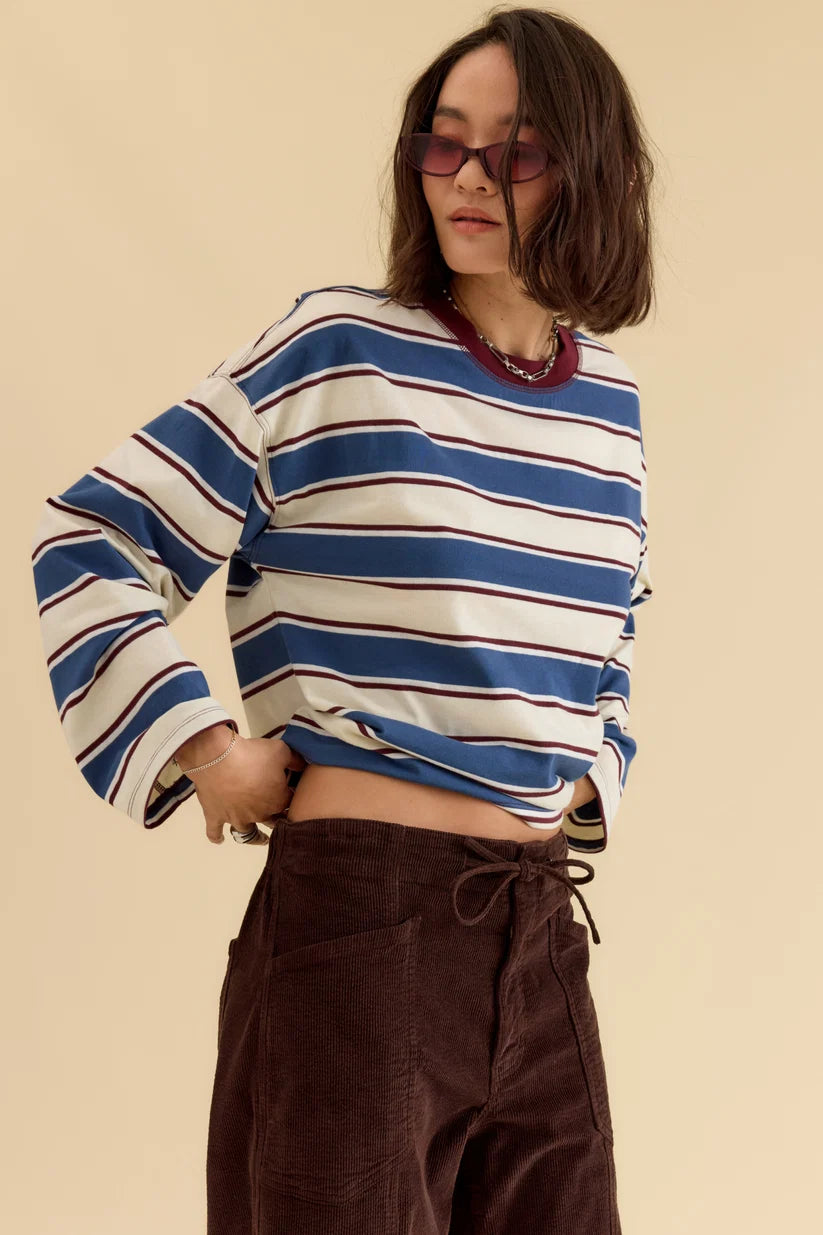 SALINAS EASY LONG SLEEVE TOP
