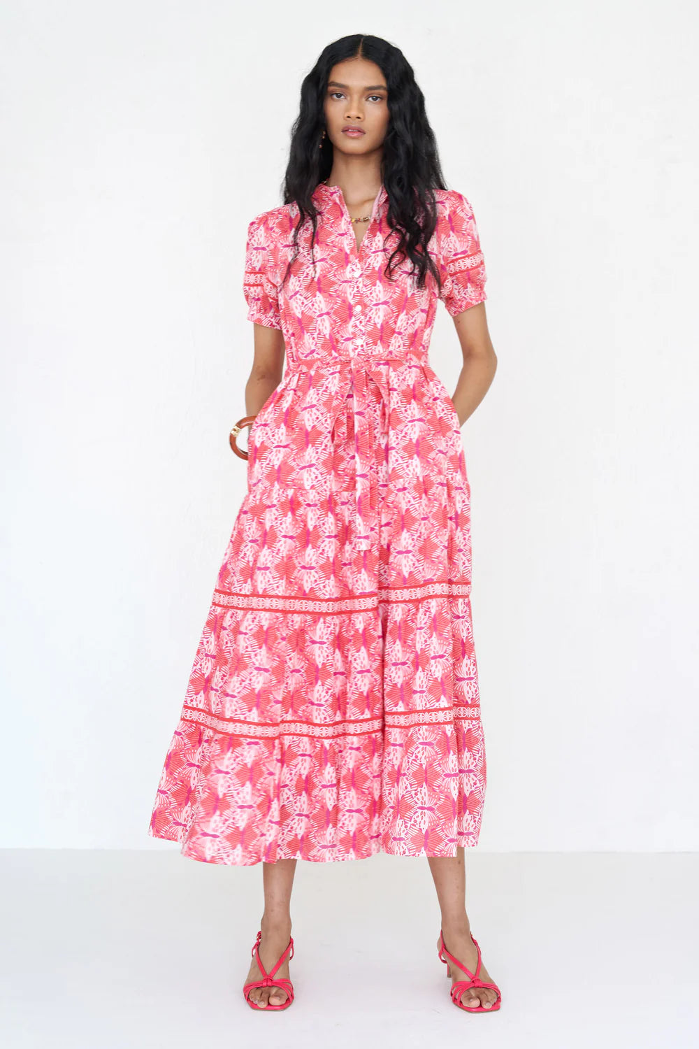saylor maxi dress Banjanan Women's 55% linen 45% viscose relaunch_dec Color:Atlantic Blue How To Wear Flats