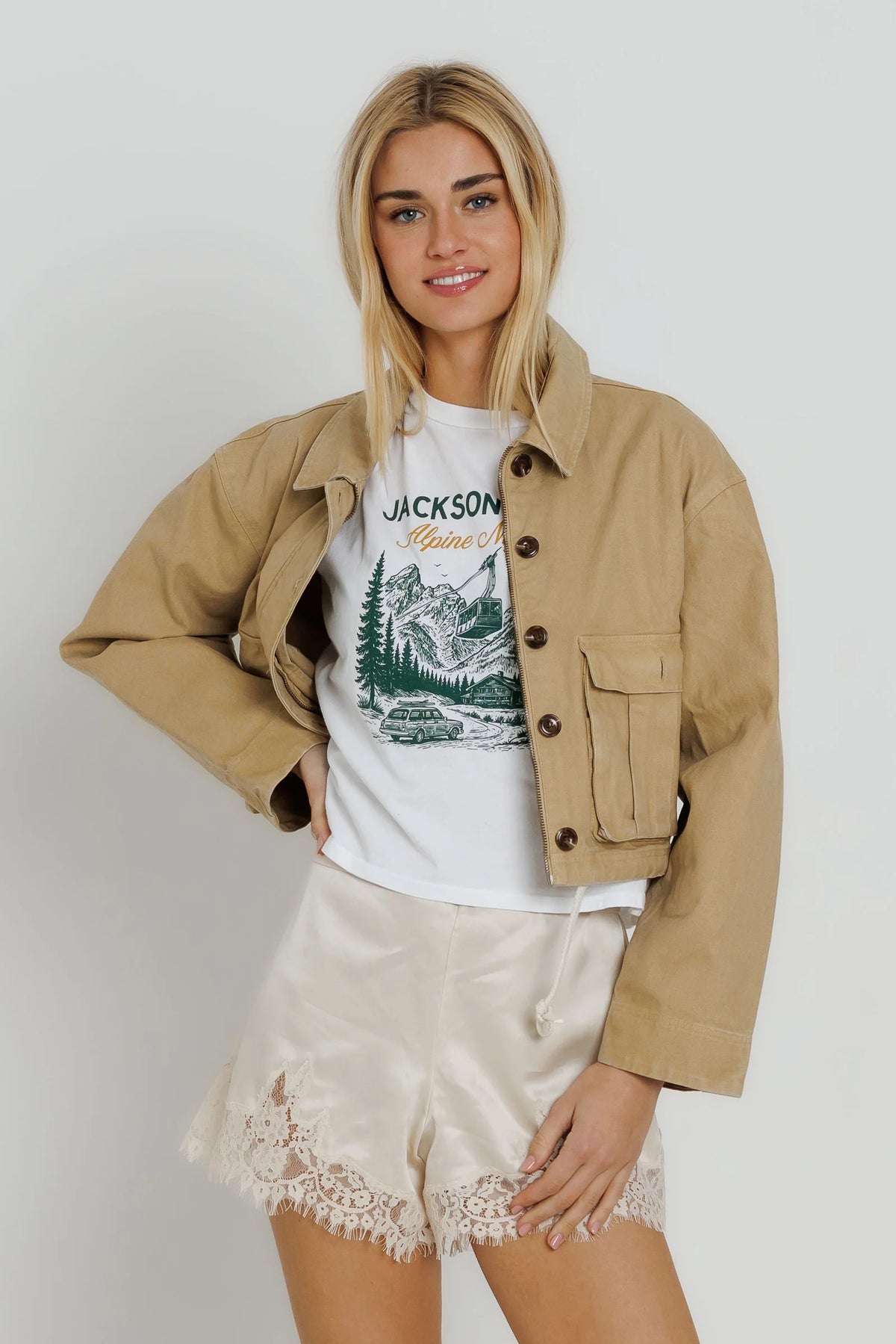 SUNNY SOMEWHERE JACKSON HOLE TEE
