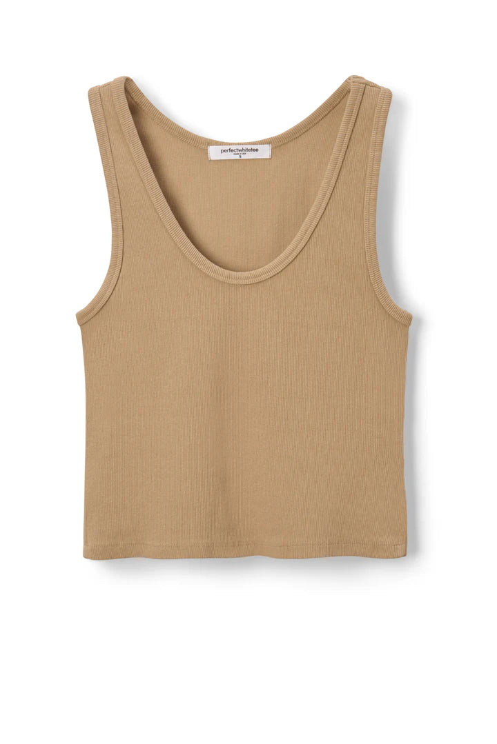 BLONDIE STRUCTURED RIB TANK