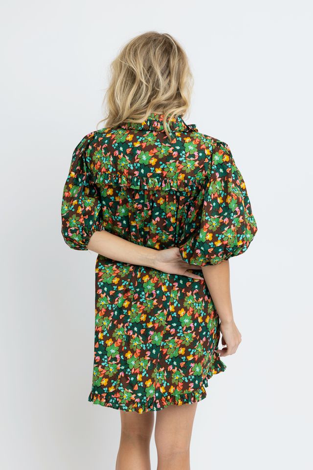 FLORAL POCKET DRESS