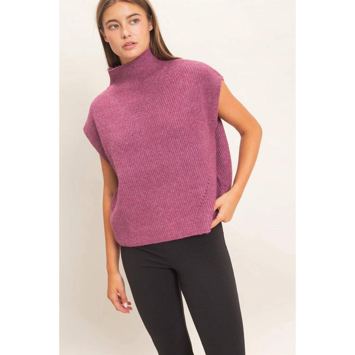 HIGH NECK SWEATER