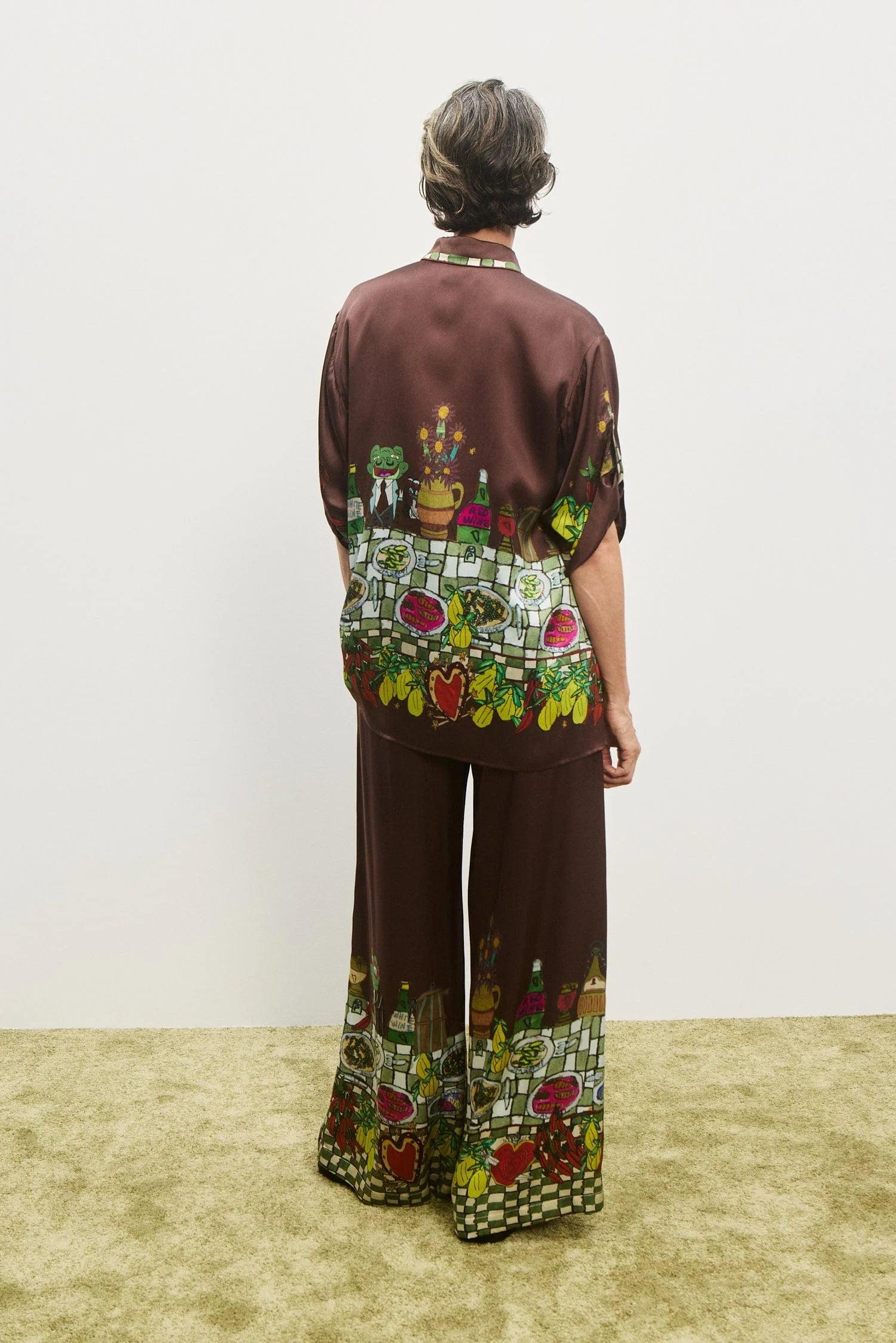 FREDO SILK PANT