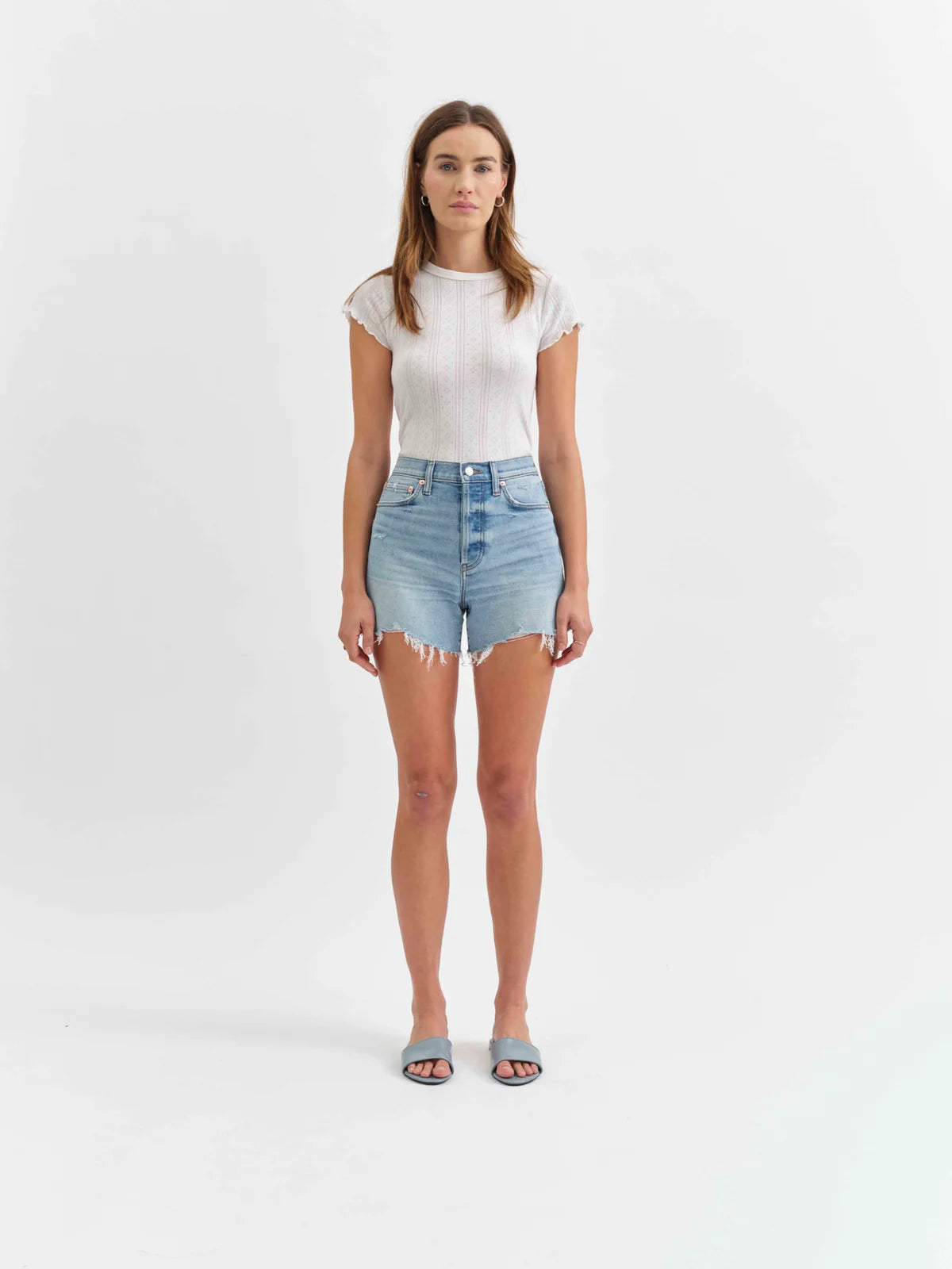 BOTTOM LINE DENIM SHORT