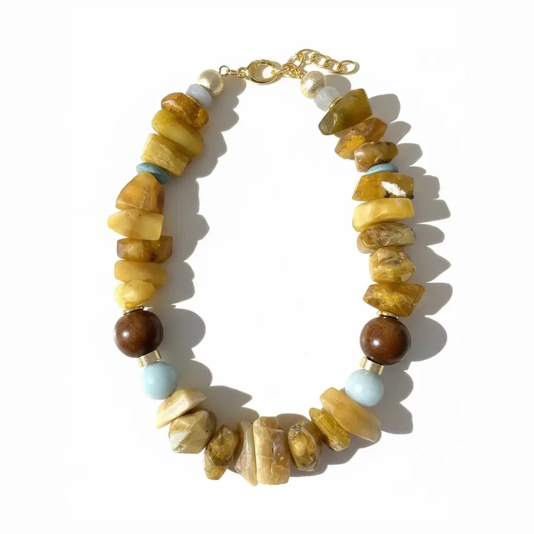 AMBER GROVE STATEMENT NECKLACE