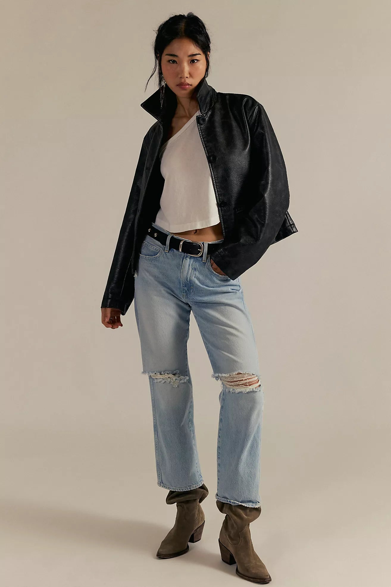 HERA VEGAN LEATHER JACKET