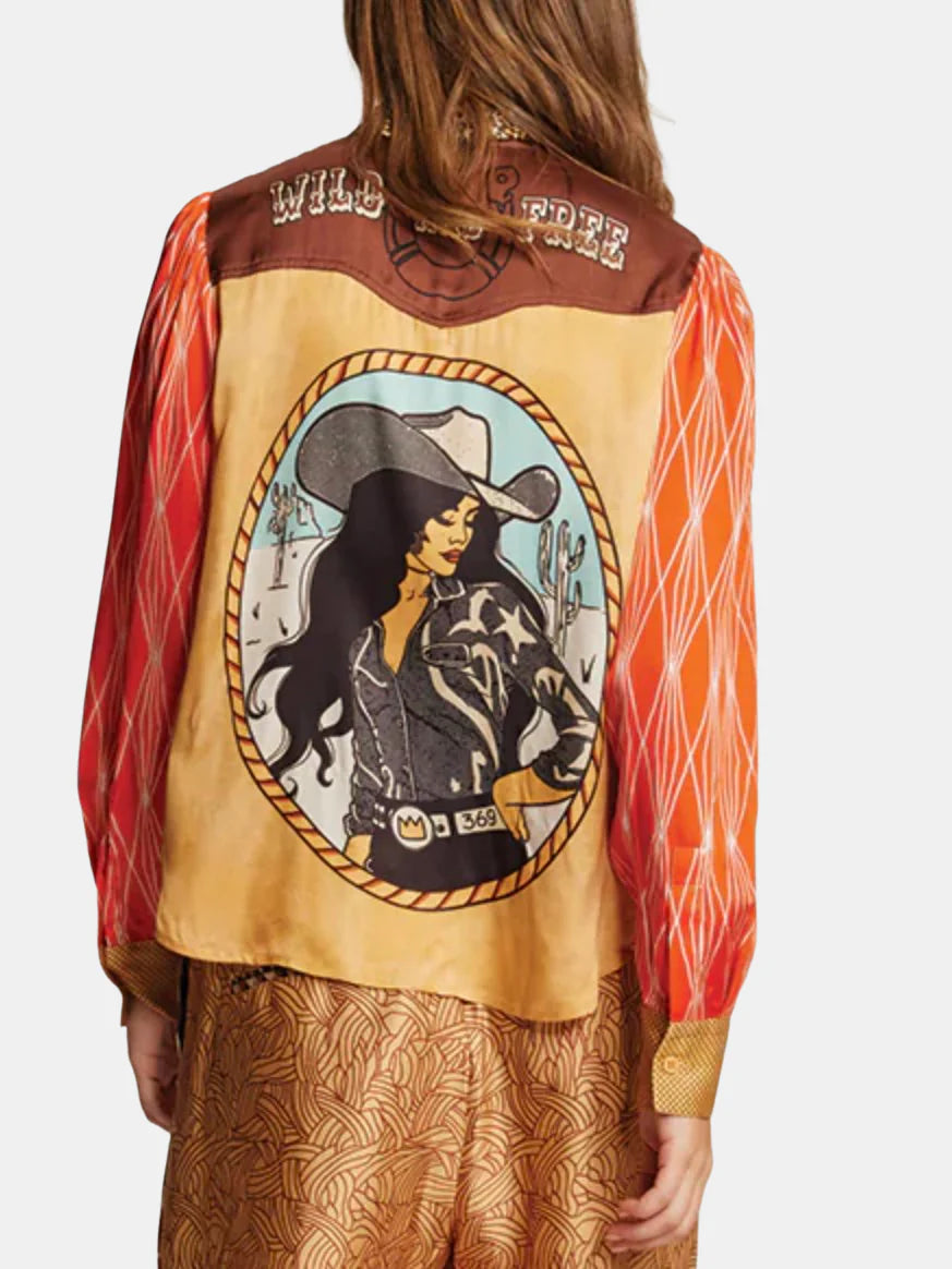 GRACE CROPPED SHIRT