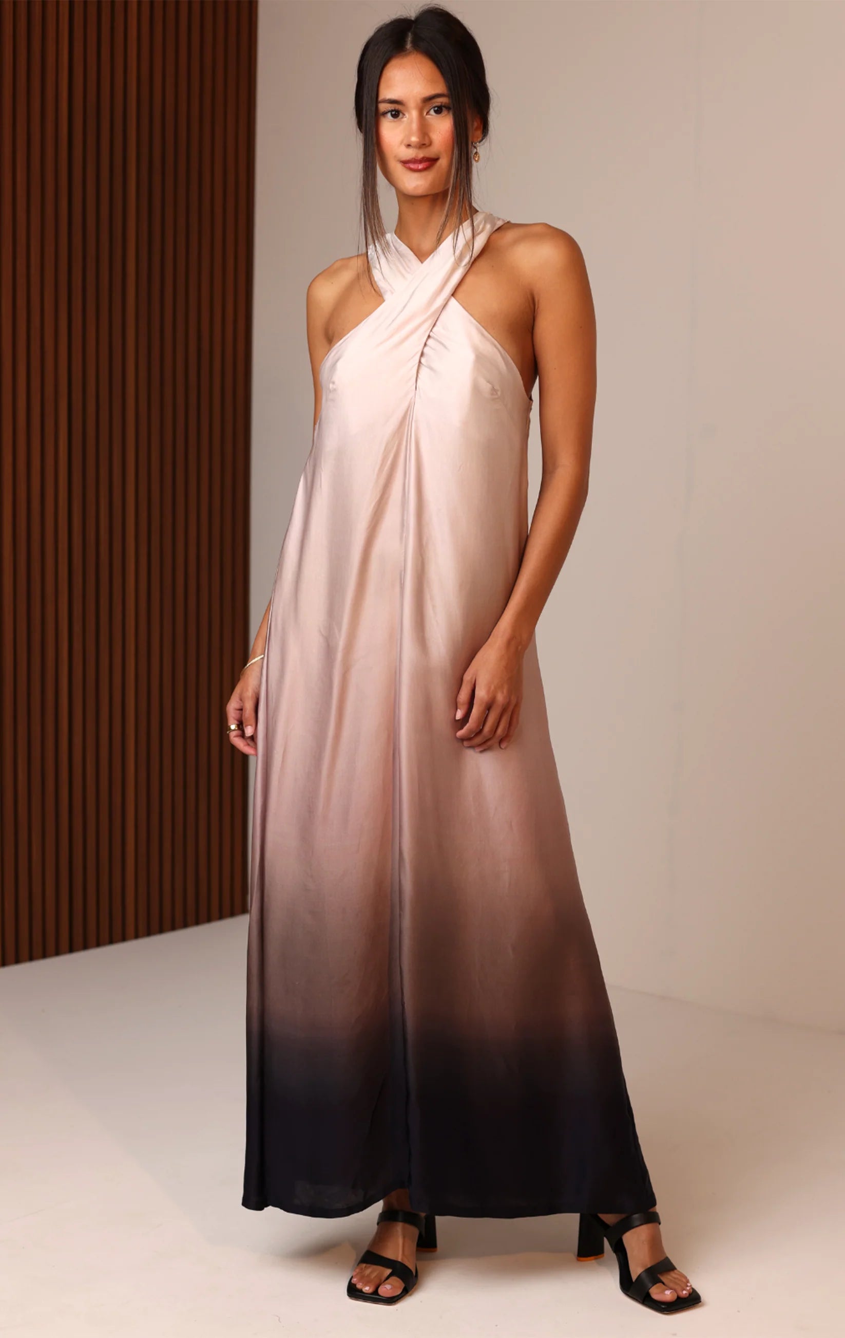 malia maxi dress Women's Malia Maxi Dress | Color: Petal Ombre