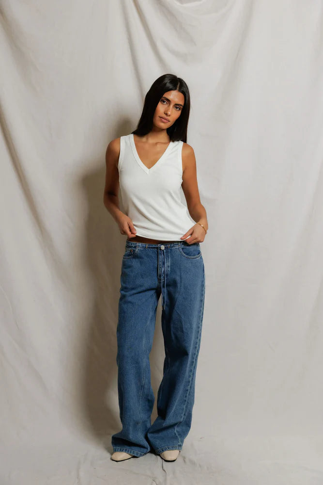 MALLORY LUXE RIB TANK