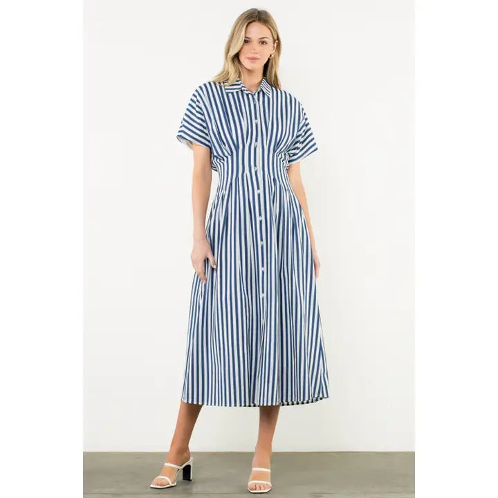 STRIPED MAXI