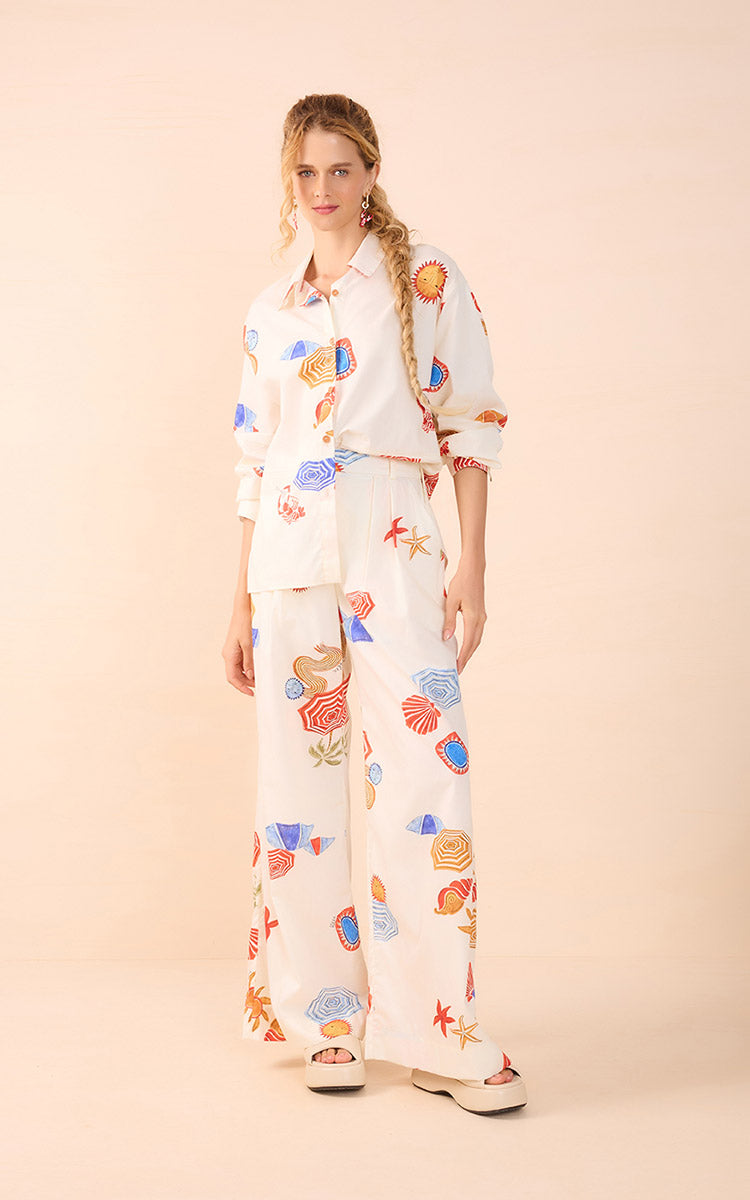 THE SUN PRINT SHIRT