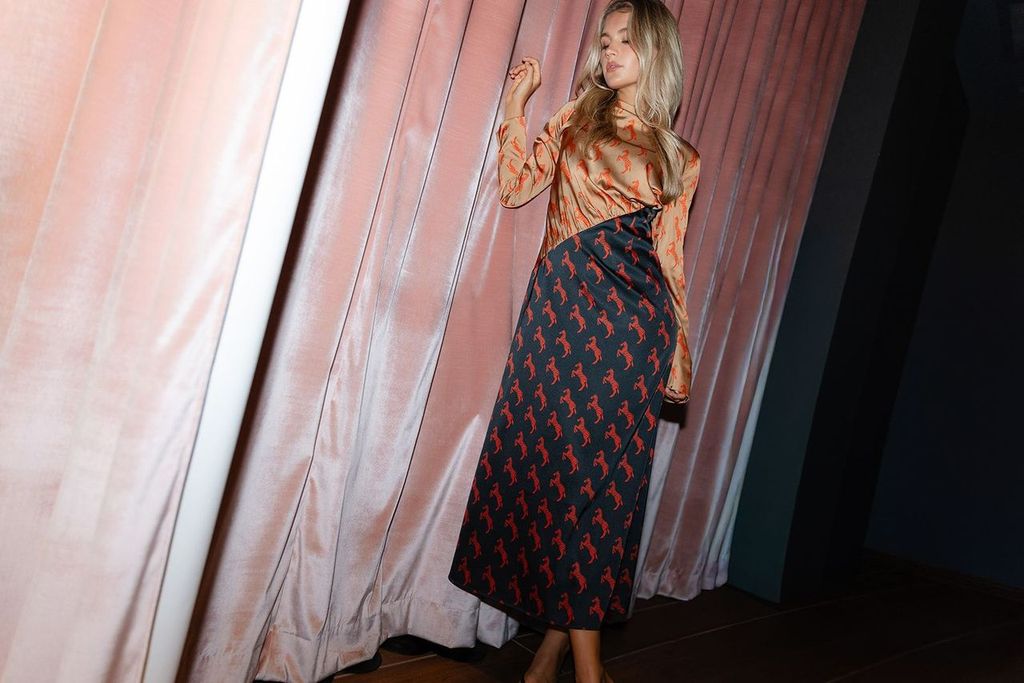 ALDEN ADAIR BIRDIE DRESS