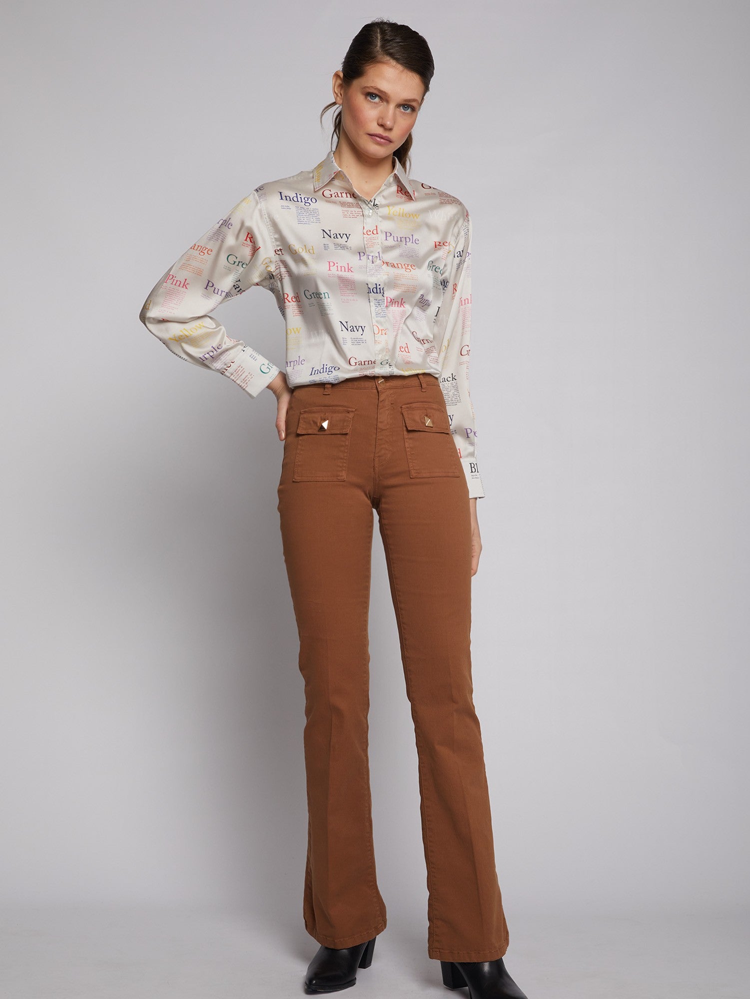 LORETTA TOBACCO PANTS