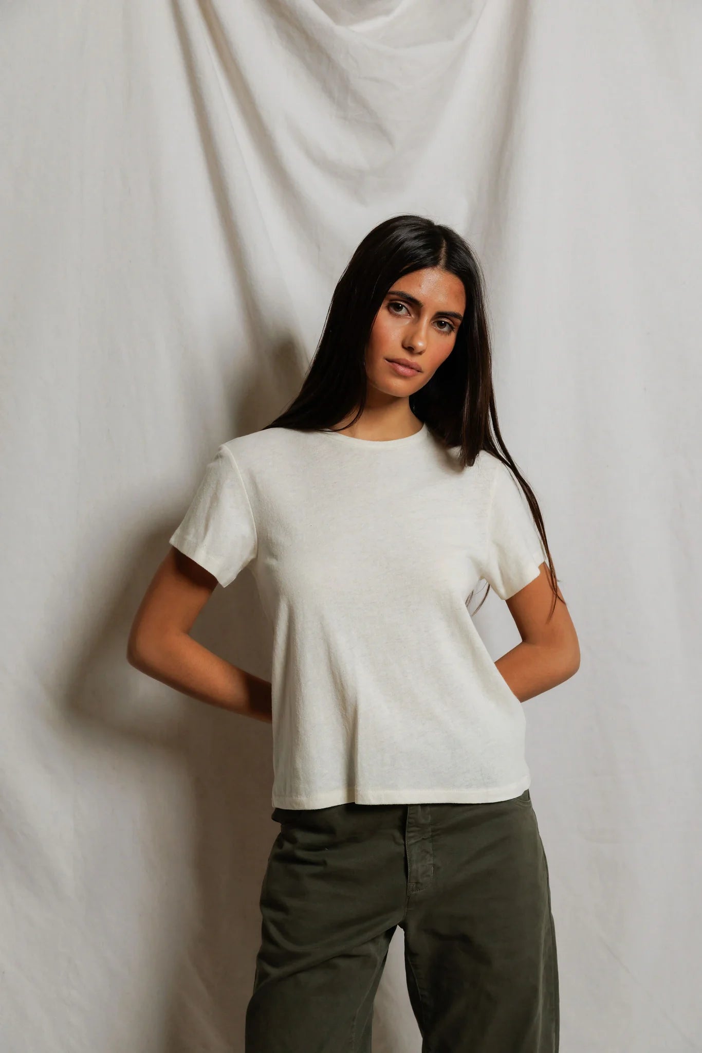 MILK COTTON TEE