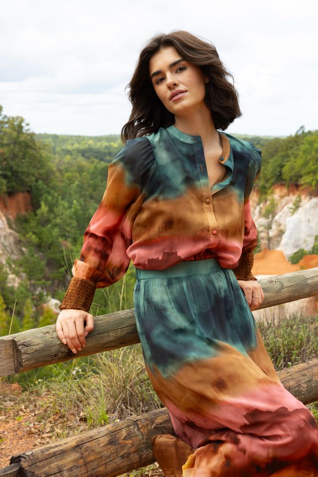 ALDEN ADAIR DAPHNE MAXI SKIRT