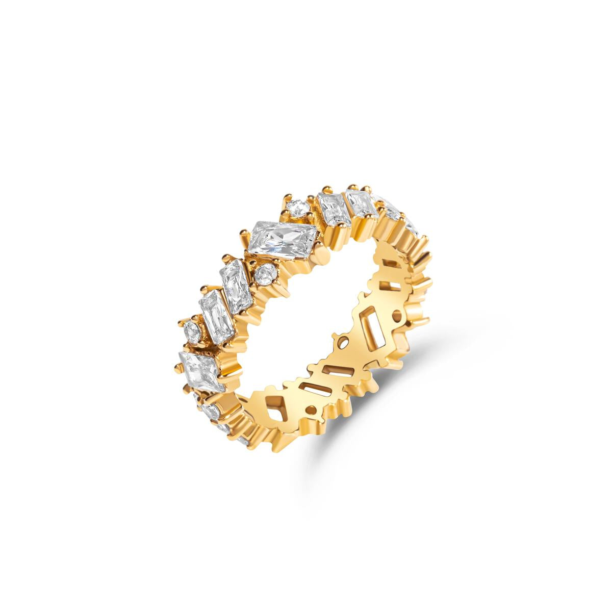 Ellie vail violetta baguette ring