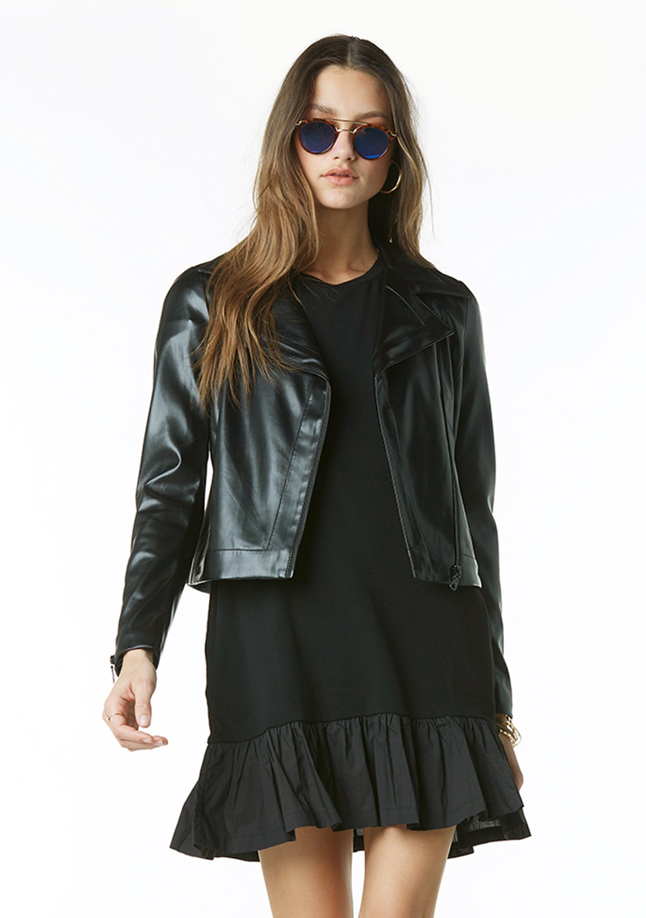 MILA JACKET VEGAN LEATHER