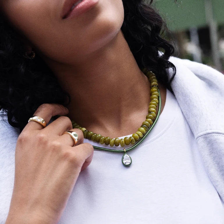 LINDSEY CRYSTAL COLLAR NECKLACE