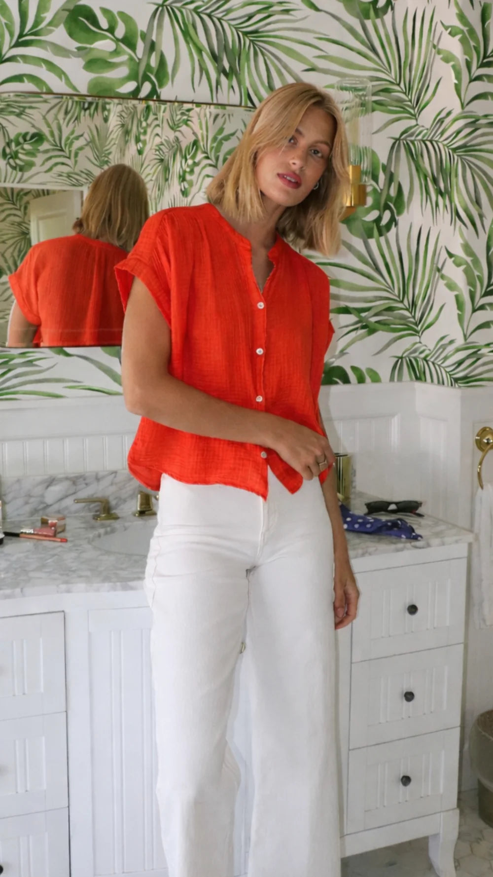 SHORT SLEEVE TOP