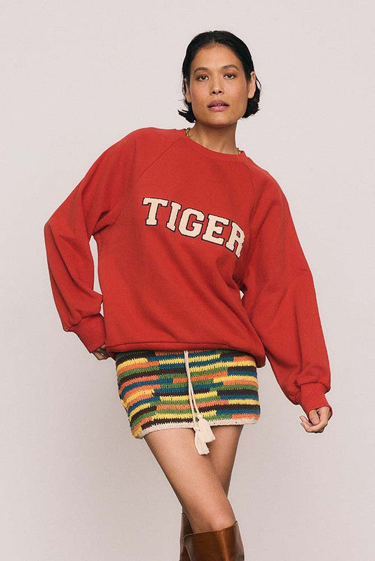 TIGER TRACK SWEATER