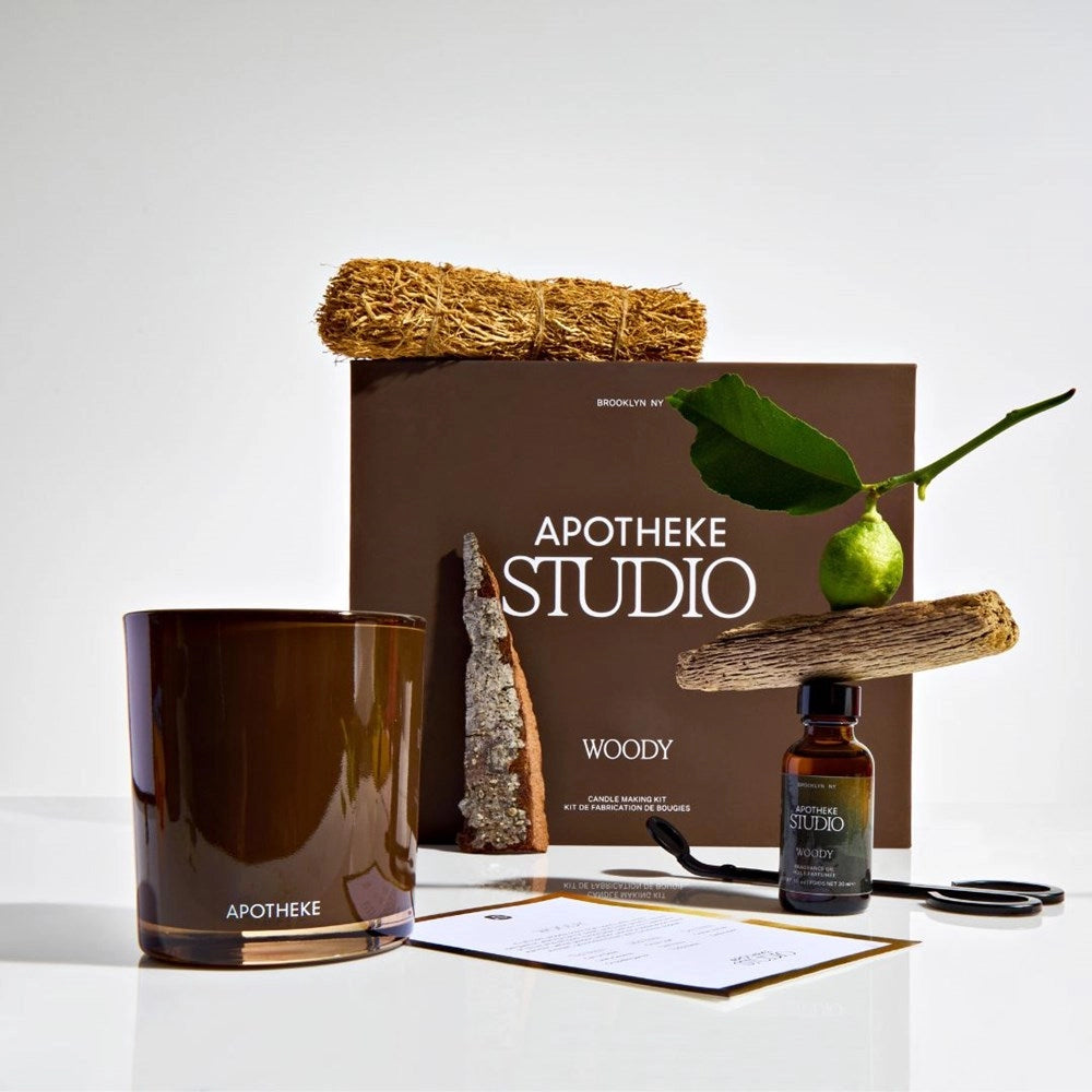 APOTHEKE WOODY CANDLE MAKING KIT