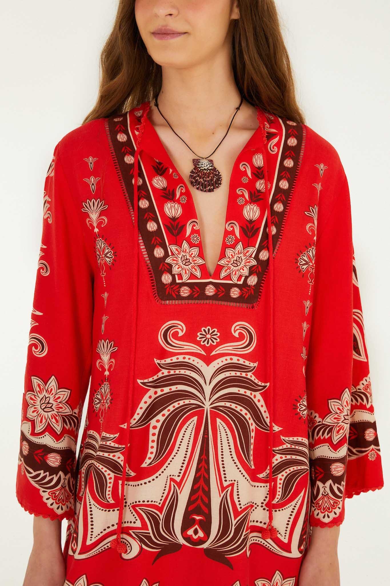ANIKA GARDEN RED MINI