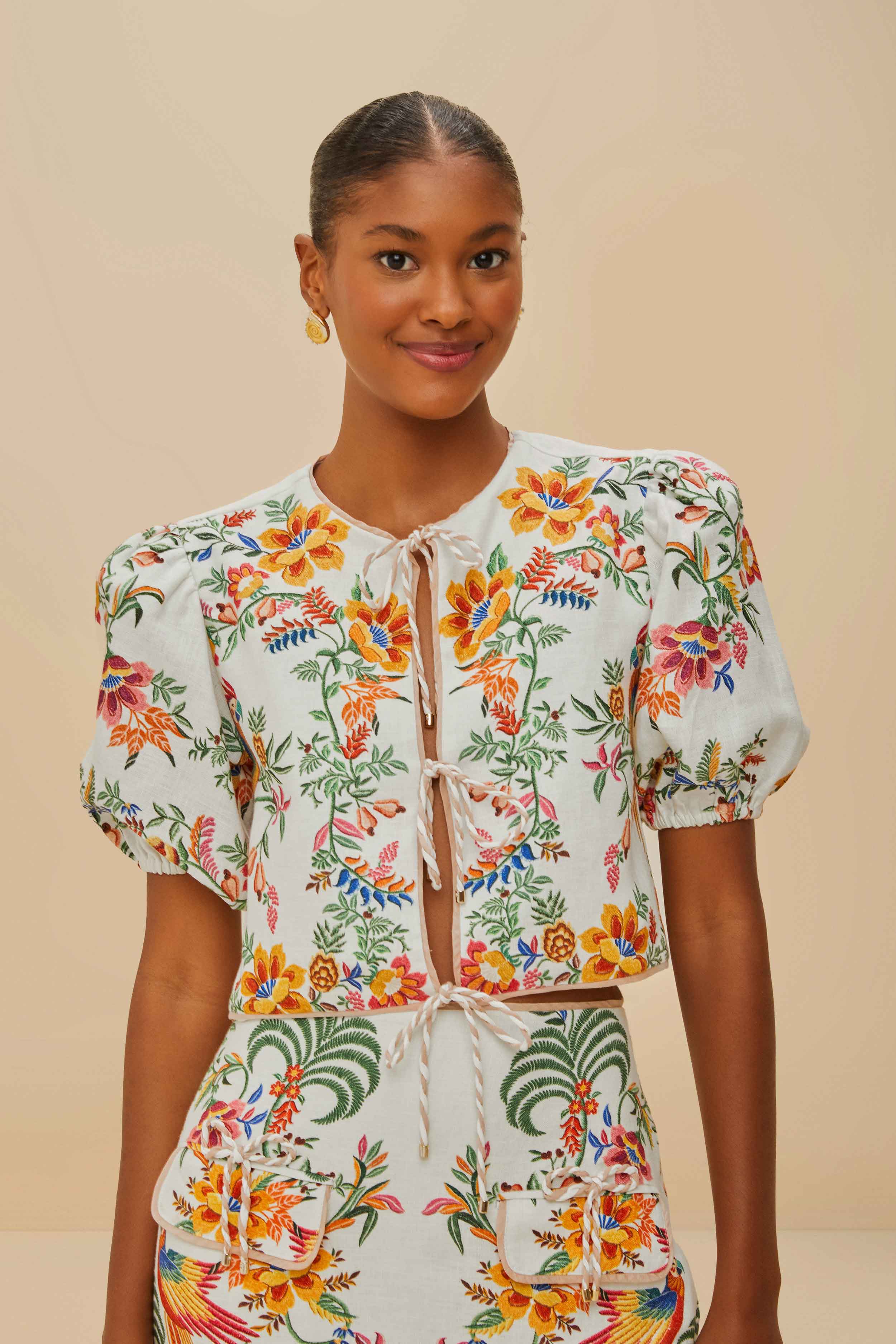 DELICATE FOREST BLOUSE