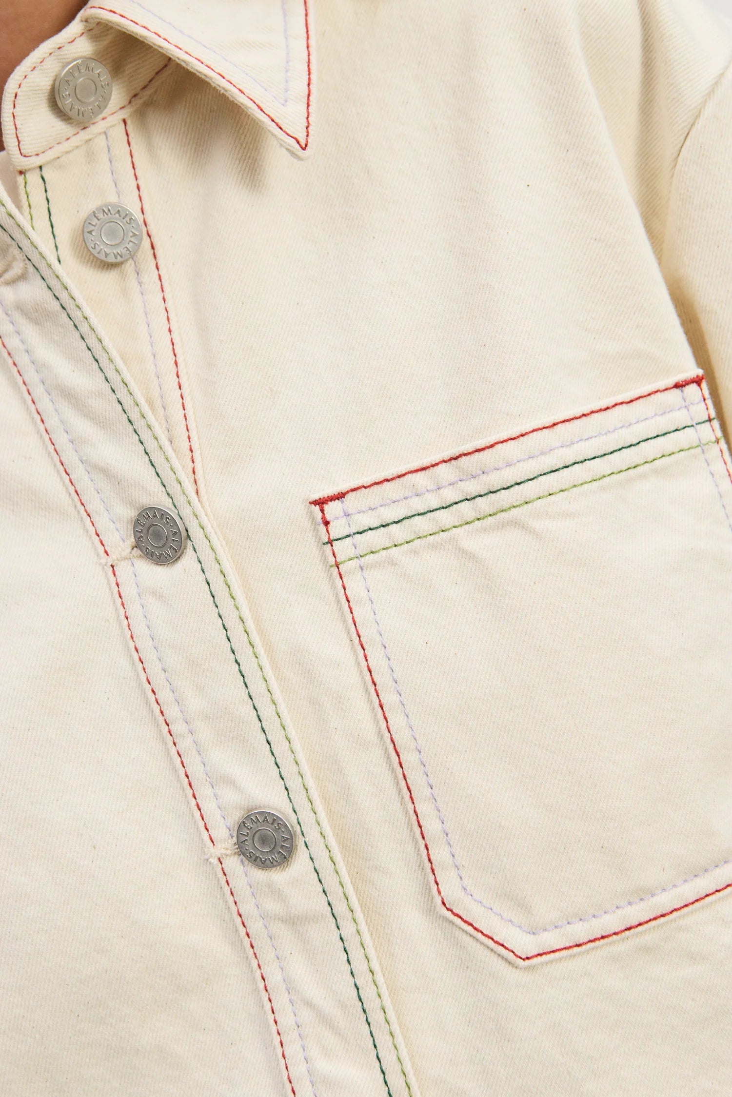 NORMA CROPPED DENIM JACKET