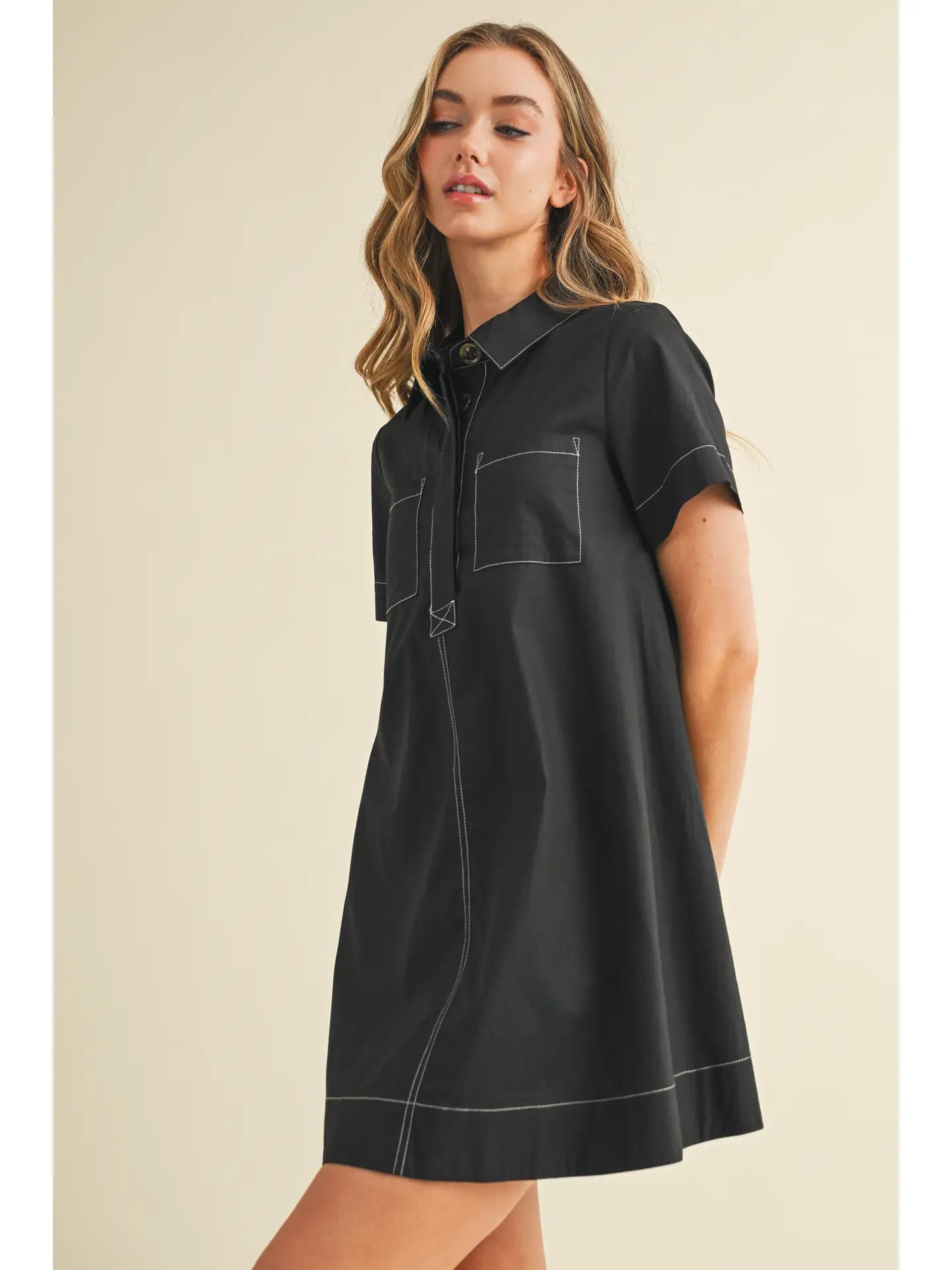 STICH SHIRTDRESS