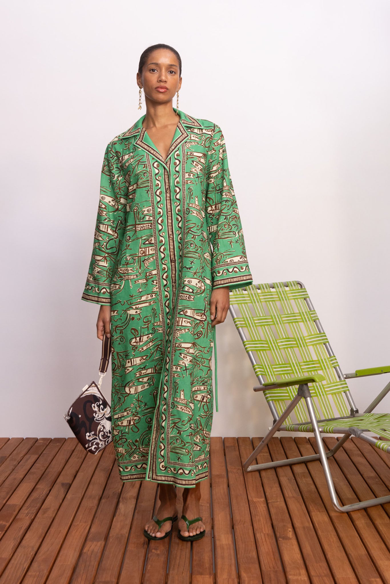 FISH STICKS SHIRTDRESS