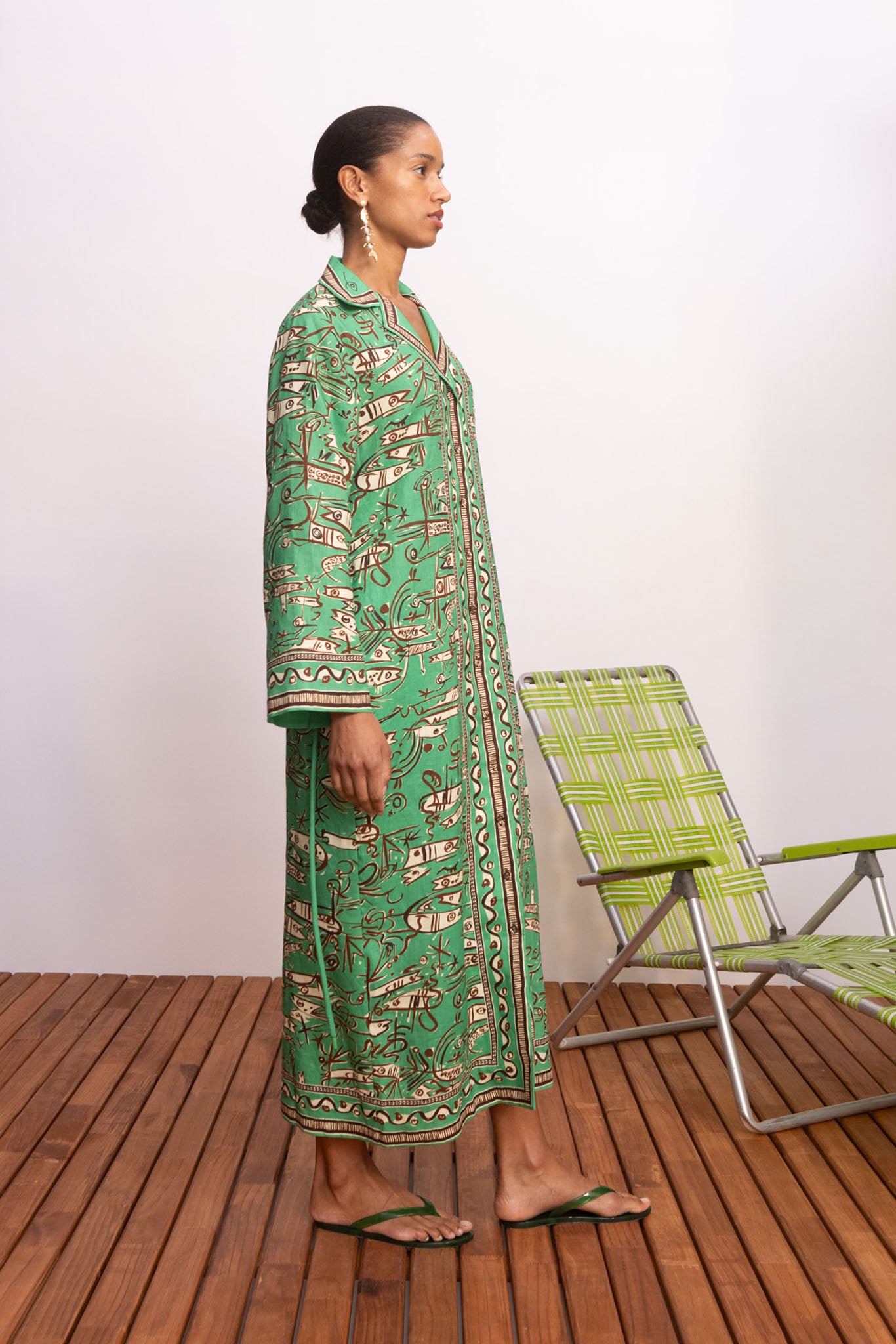 FISH STICKS SHIRTDRESS