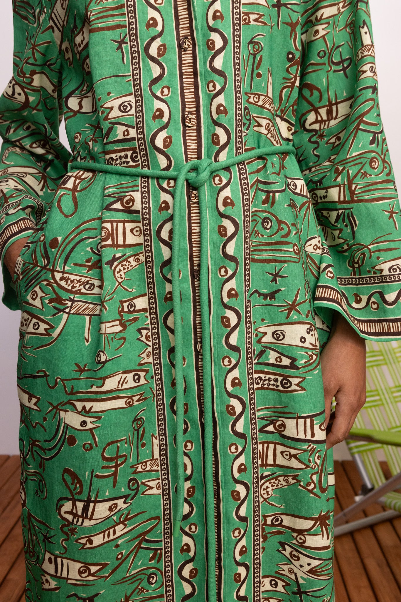 FISH STICKS SHIRTDRESS